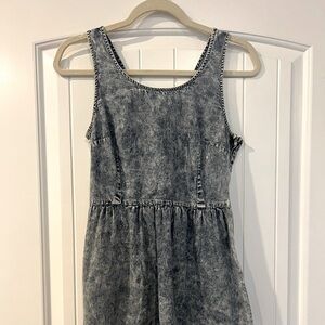 Acid Wash Denim Dress